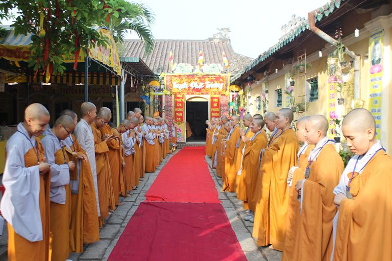 Đồng Tháp: Trang Nghiêm Khai Mạc Đại Giới Đàn Vĩnh Đạt