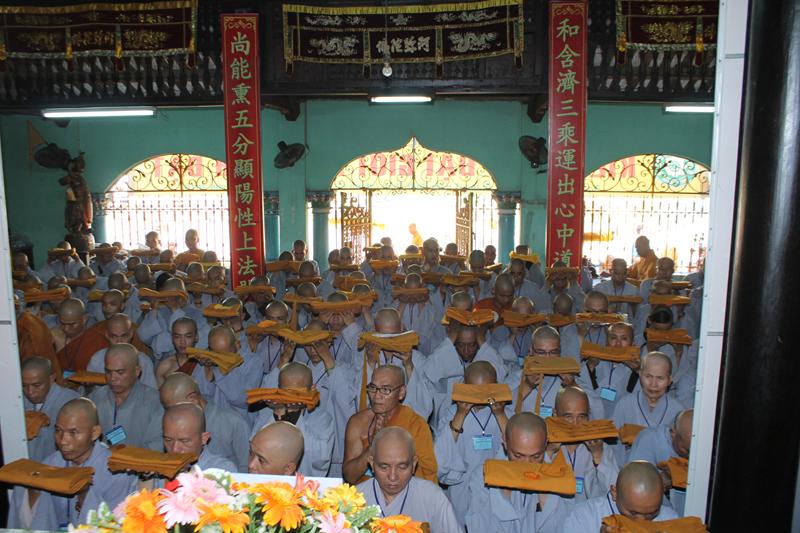 Đồng Tháp: Đại Giới Đàn Vĩnh Đạt Truyền Giới Sa Di – Sa Di Ni