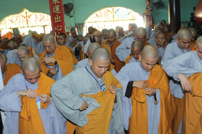 Đồng Tháp: Đại Giới Đàn Vĩnh Đạt Truyền Giới Sa Di – Sa Di Ni