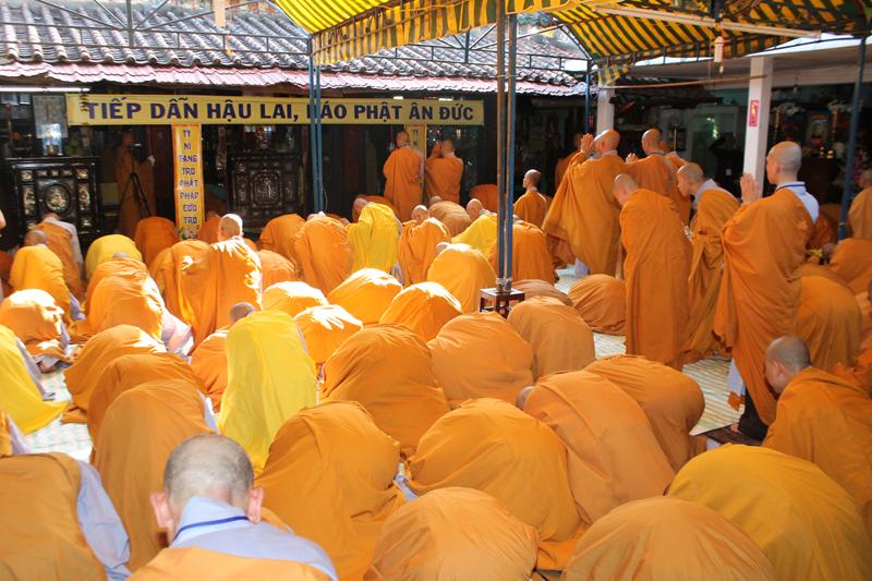 Đồng Tháp: Đại Giới Đàn Vĩnh Đạt Truyền Giới Sa Di – Sa Di Ni