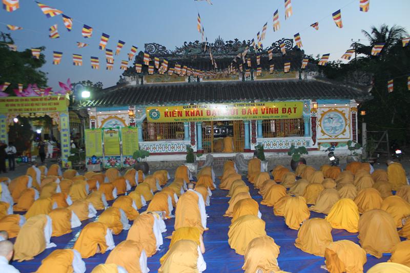 Đồng Tháp: Đại Giới Đàn Vĩnh Đạt Truyền Giới Sa Di – Sa Di Ni