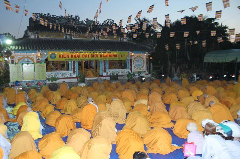 Đồng Tháp: Đại Giới Đàn Vĩnh Đạt Truyền Giới Sa Di – Sa Di Ni