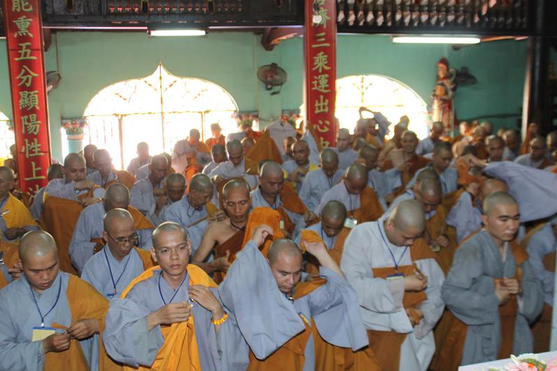 Đồng Tháp: Truyền Giới Tỳ Kheo &amp; Bế Mạc Giới Đàn