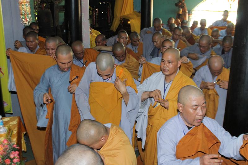 Đồng Tháp: Truyền Giới Tỳ Kheo &amp; Bế Mạc Giới Đàn