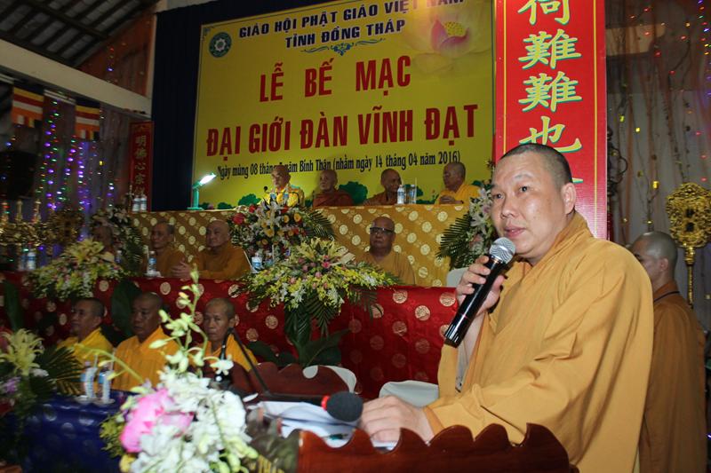 Đồng Tháp: Truyền Giới Tỳ Kheo &amp; Bế Mạc Giới Đàn