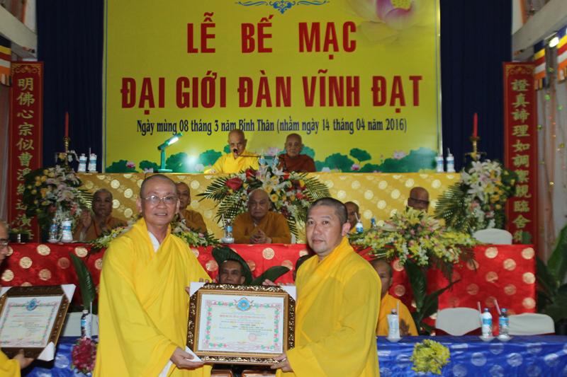 Đồng Tháp: Truyền Giới Tỳ Kheo &amp; Bế Mạc Giới Đàn