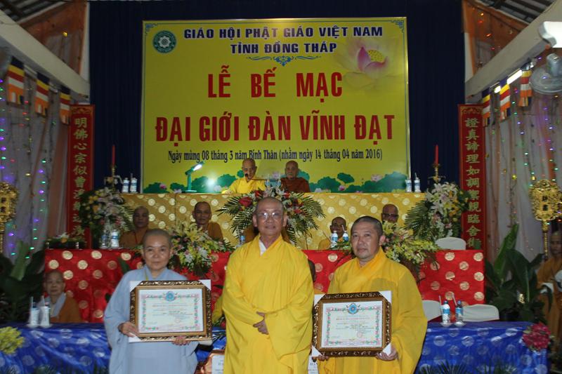 Đồng Tháp: Truyền Giới Tỳ Kheo &amp; Bế Mạc Giới Đàn