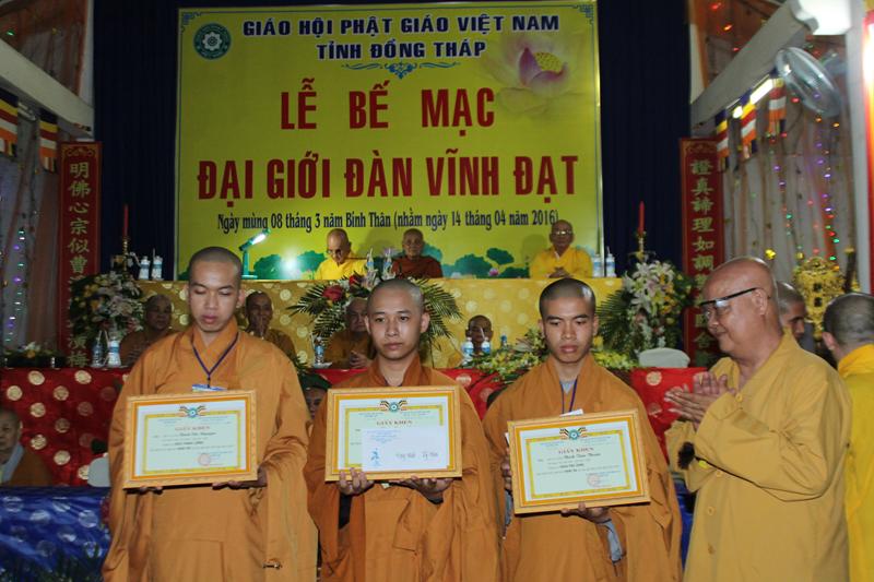 Đồng Tháp: Truyền Giới Tỳ Kheo &amp; Bế Mạc Giới Đàn