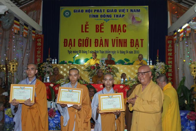 Đồng Tháp: Truyền Giới Tỳ Kheo &amp; Bế Mạc Giới Đàn