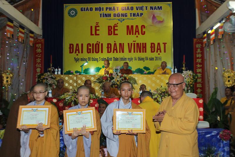 Đồng Tháp: Truyền Giới Tỳ Kheo &amp; Bế Mạc Giới Đàn