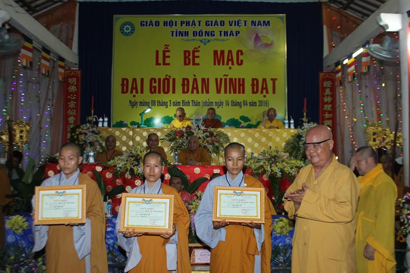 Đồng Tháp: Truyền Giới Tỳ Kheo &amp; Bế Mạc Giới Đàn