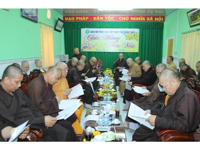 PG Đồng Tháp: Họp Triển Khai Lễ Phật Đản – An Cư Kiết Hạ