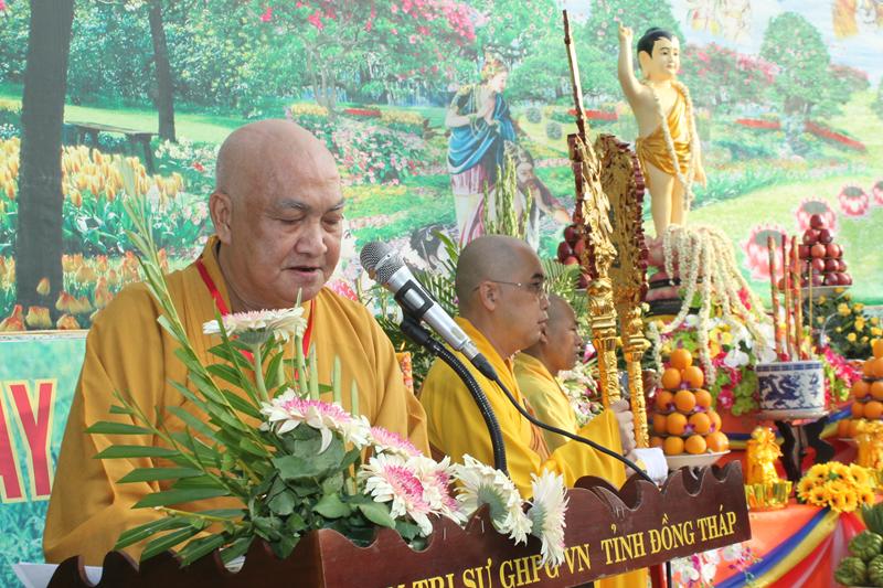 BTS. PG Đồng Tháp Tổ Chức Đại Lễ Phật Đản Phật Lịch 2560