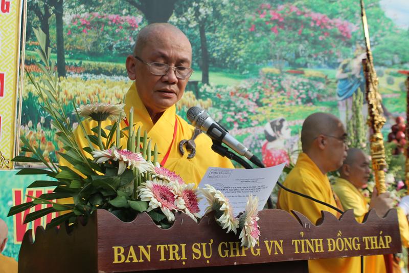 BTS. PG Đồng Tháp Tổ Chức Đại Lễ Phật Đản Phật Lịch 2560