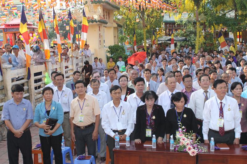 BTS. PG Đồng Tháp Tổ Chức Đại Lễ Phật Đản Phật Lịch 2560