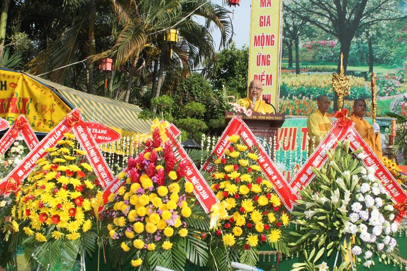 BTS. PG Đồng Tháp Tổ Chức Đại Lễ Phật Đản Phật Lịch 2560