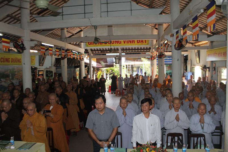 BTS. PG Đồng Tháp Khai Giảng Khóa Hành Chánh Trụ Trì Năm 2016