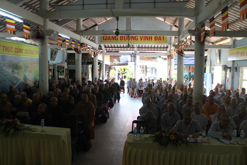 BTS. PG Đồng Tháp Khai Giảng Khóa Hành Chánh Trụ Trì Năm 2016