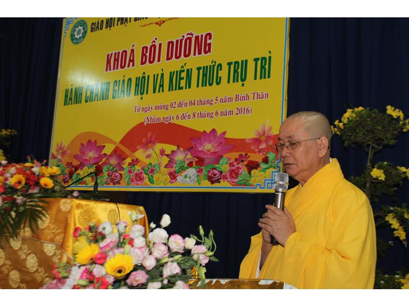 PG Đồng Tháp: Bế Mạc Khóa Bồi Dưỡng Kiến Thức Trụ Trì