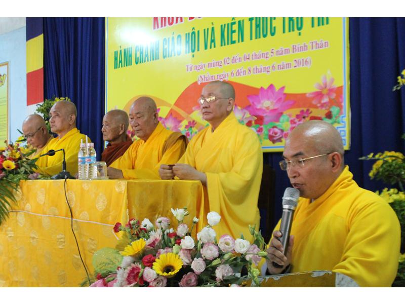 PG Đồng Tháp: Bế Mạc Khóa Bồi Dưỡng Kiến Thức Trụ Trì