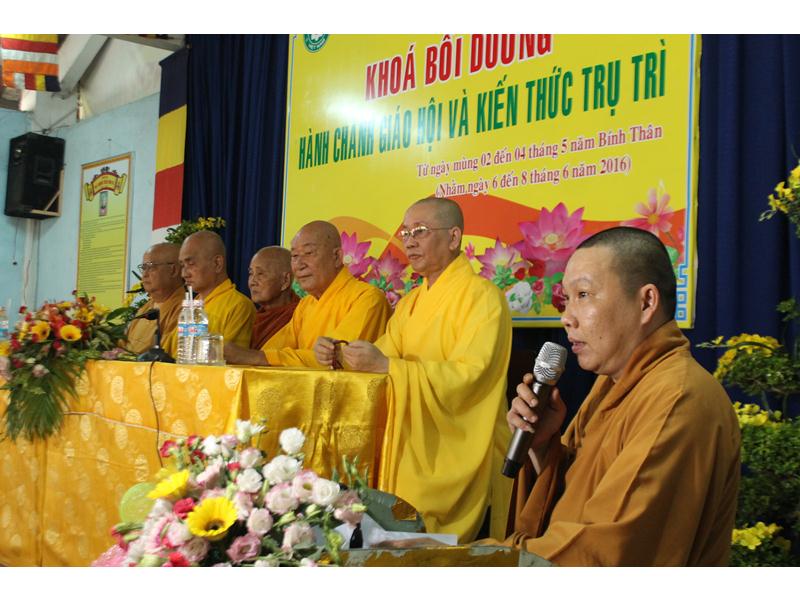 PG Đồng Tháp: Bế Mạc Khóa Bồi Dưỡng Kiến Thức Trụ Trì