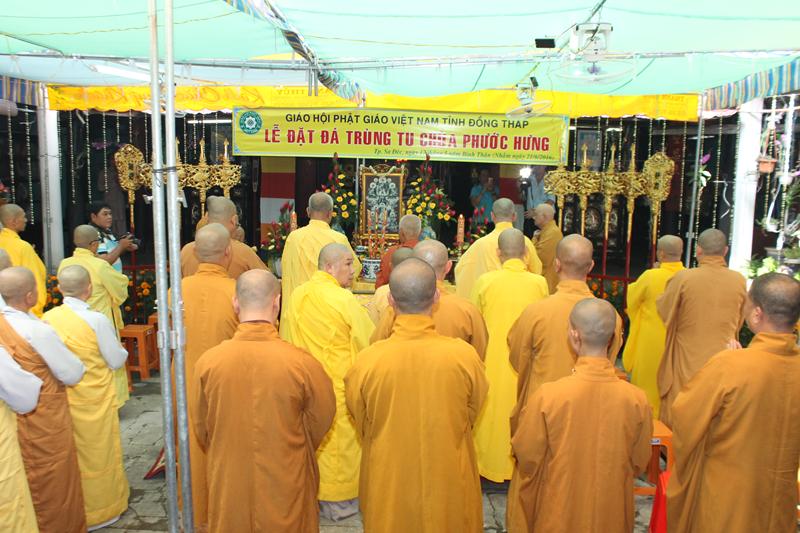 Đồng Tháp: Đặt Đá Trùng Tu Chùa Phước Hưng - Sa Đéc