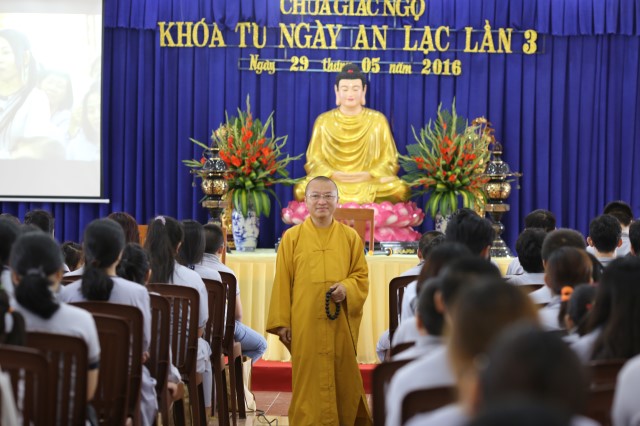 Chùa Giác Ngộ: Hơn 900 Phật tử tham dự khóa tu Ngày An Lạc lần 3