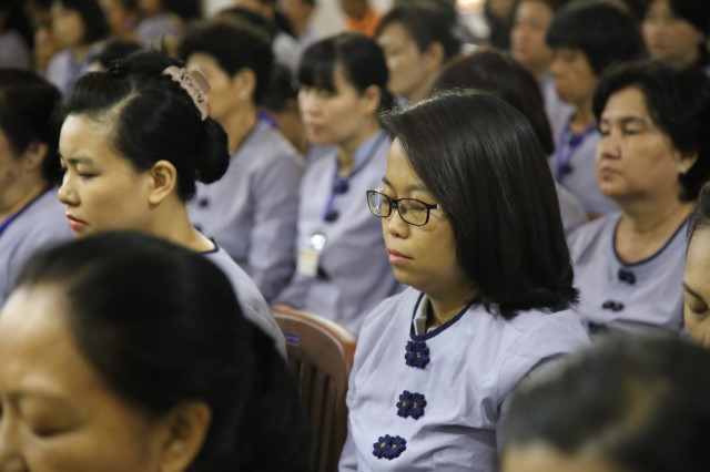 Chùa Giác Ngộ: Hơn 900 hành giả tham dự khóa tu Ngày An Lạc lần 2