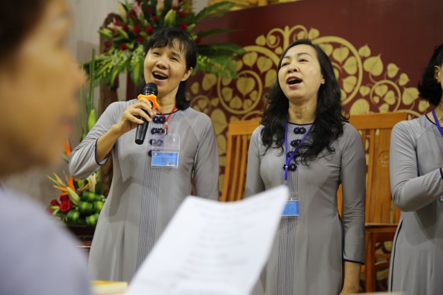 Chùa Giác Ngộ: Hơn 900 hành giả tham dự khóa tu Ngày An Lạc lần 2