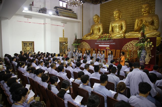 Chùa Giác Ngộ: Hơn 900 hành giả tham dự khóa tu Ngày An Lạc lần 2