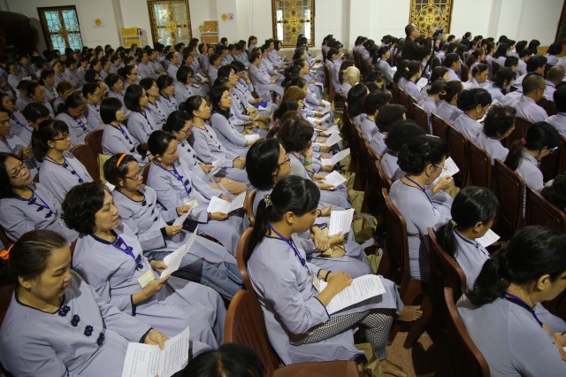Chùa Giác Ngộ: Hơn 900 hành giả tham dự khóa tu Ngày An Lạc lần 2
