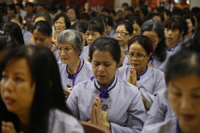 Chùa Giác Ngộ: Hơn 900 hành giả tham dự khóa tu Ngày An Lạc lần 2