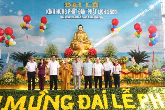 Thái Bình: Chùa Từ Xuyên tổ chức Đại lễ Phật đản