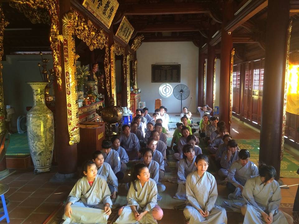 Thanh Hóa: Thanh thiếu niên Phật tử chùa Mèo và Yên Hoành sinh hoạt dã ngoại