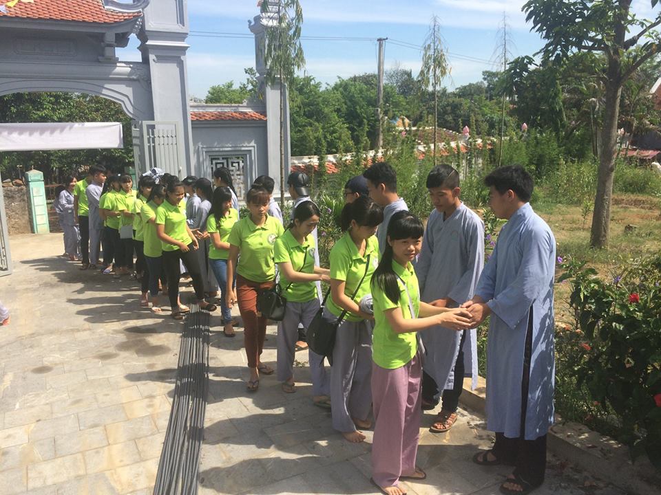 Thanh Hóa: Thanh thiếu niên Phật tử chùa Mèo và Yên Hoành sinh hoạt dã ngoại