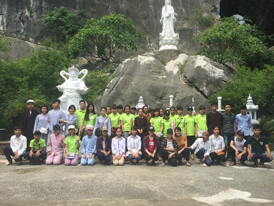 Thanh Hóa: Thanh thiếu niên Phật tử chùa Mèo và Yên Hoành sinh hoạt dã ngoại