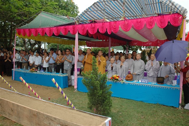 Thanh Hóa: Chùa Vích khởi công xây dựng nhà Tổ