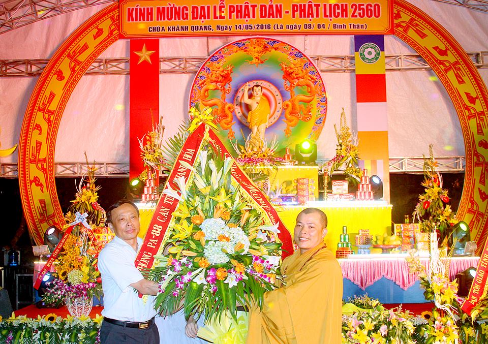 Thanh Hóa: Ban trị sự GHPGVN Thị Xã Bỉm Sơn tổ chức đại lễ Phật đản PL.2560