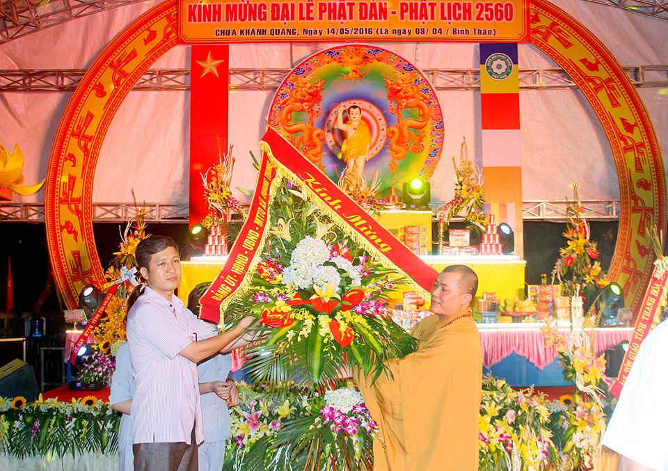 Thanh Hóa: Ban trị sự GHPGVN Thị Xã Bỉm Sơn tổ chức đại lễ Phật đản PL.2560