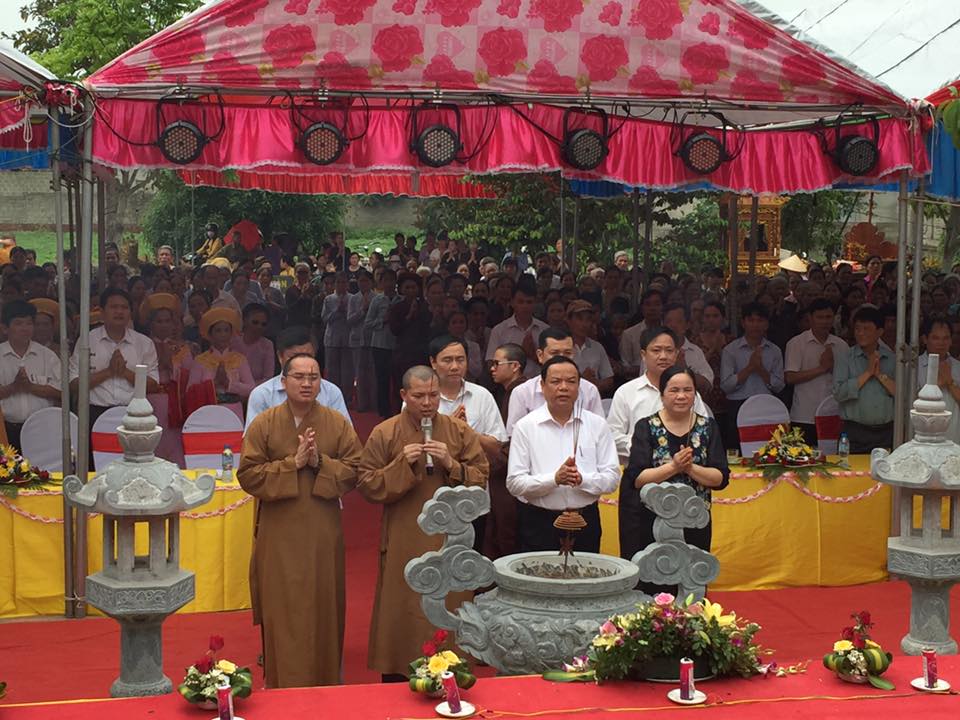 Nga Sơn: Khai mạc lễ hội Văn hóa truyền thống chùa Kim Liên