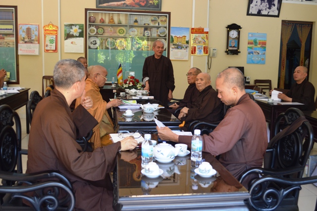 Phật giáo Khánh Hòa họp triển khai chương trình Đại lễ Phật Đản PL.2560