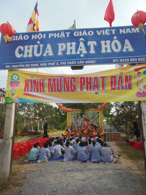 Chùa Phật Hóa đón chào mùa Đản sinh