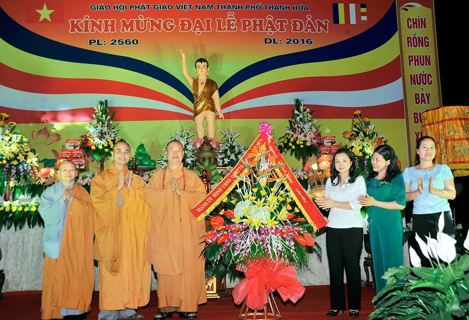 Thanh Hóa: Chùa Đại Bi kính mừng Phật đản PL: 2560