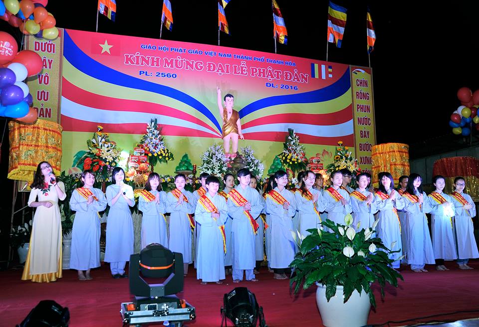 Thanh Hóa: Chùa Đại Bi kính mừng Phật đản PL: 2560