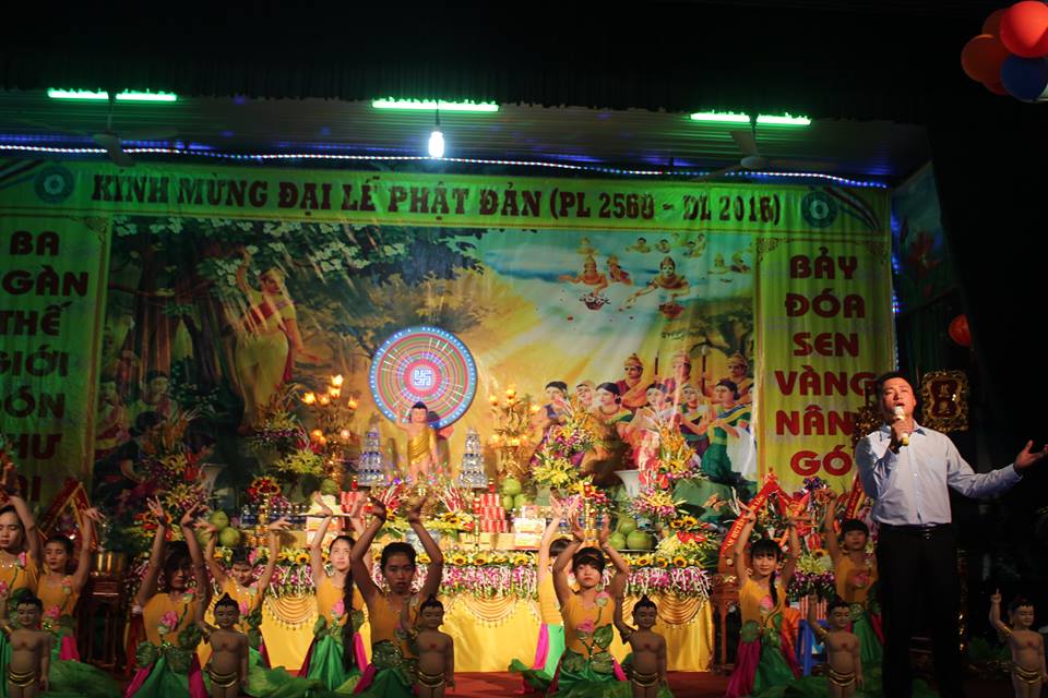 Thanh Hóa: Ban Trị Sự GHPGVN huyện Vĩnh Lộc tổ chức đại lễ Phật đản PL.2560