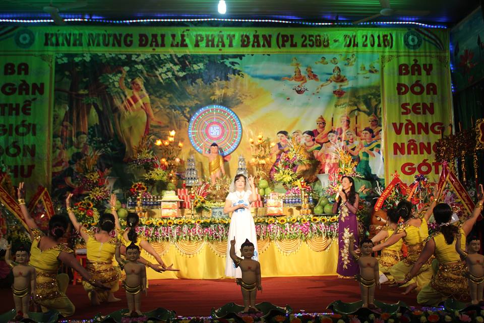 Thanh Hóa: Ban Trị Sự GHPGVN huyện Vĩnh Lộc tổ chức đại lễ Phật đản PL.2560