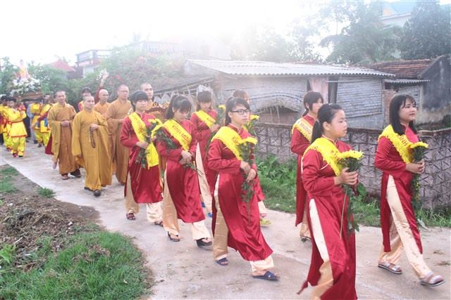 Thanh Hóa: Rước Phật quanh làng tại huyện Triệu Sơn