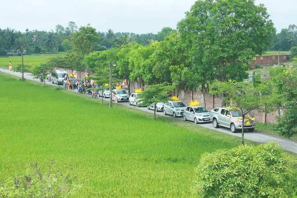 Thanh Hóa: Chùm ảnh Phật về trên quê hương Nông Cống