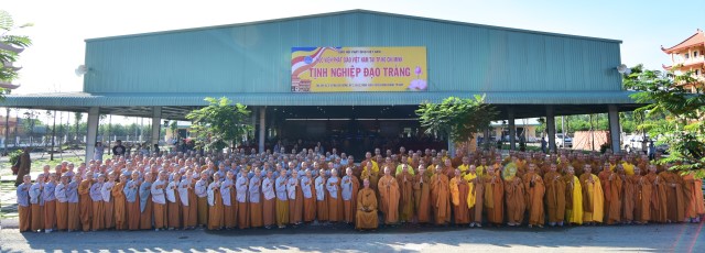 HVPGVN tại TP. HCM: Mở lại khóa tu Một Ngày An Lạc tại cơ sở Lê Minh Xuân