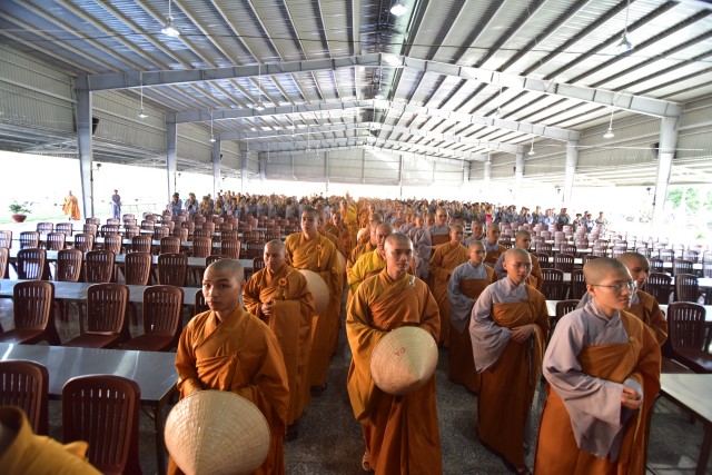 HVPGVN tại TP. HCM: Mở lại khóa tu Một Ngày An Lạc tại cơ sở Lê Minh Xuân